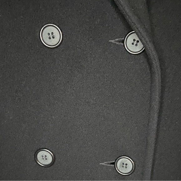 Mackintosh Wool Long peacoat womans size 8 / medium - Picture 13 of 14